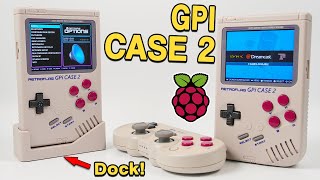 This Amazing Pi CM4 Handheld Has a Dock  GPI Case 2 Review [upl. by Nerad]