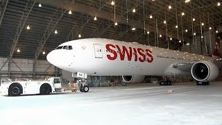 Boeing 777300ER Swiss Air Lines [upl. by Leile]