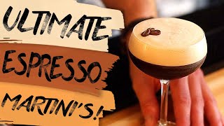 Making DELICIOUS Espresso Martinis AT HOME [upl. by Ahsikan]