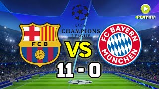 Barcelona vs Bayern Munich 110 Full Match Highlights  Barcelona 11 Goals [upl. by Muslim]