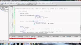 Windowsh C Tutorial 3 Creating a Button [upl. by Domella]