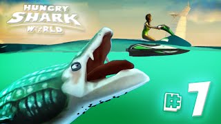 NEW ALIEN SHARK EVOLVED  Hungry Shark Evolution  Part 10  Pungence [upl. by Aitropal]