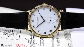 Patek Philippe Calatrava 3919J  Beloved Watch [upl. by Nednal]