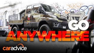 The worlds best offroader Iveco Daily 4x4  CarAdvice [upl. by Telracs701]