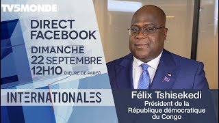 Félix Tshisekedi président de la République démocratique du Congo  Internationales  TV5MONDE [upl. by Siesser]