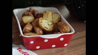 Crispy Roast Potatoes  Tefal ActiFry [upl. by Aicillyhp]