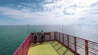 Experience wind power offshore in 360° [upl. by Ardelia735]