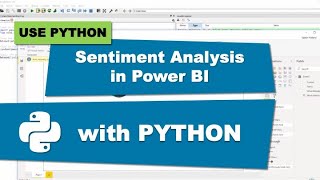 Sentiment Analysis in Power BI [upl. by Cykana]