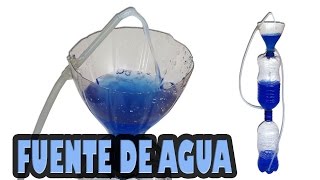 Como Hacer una Fuente de Agua Casera [upl. by Oniratac]