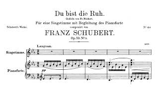 Schubert Du bist die Ruh Barbara Bonney [upl. by Magnuson459]