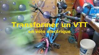 Transformer un vieux VTT avec un kit 1000 Watts [upl. by Guenevere951]