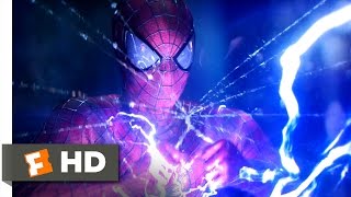 The Amazing SpiderMan 2 2014  SpiderMan vs Electro Scene 710  Movieclips [upl. by Ximenes]