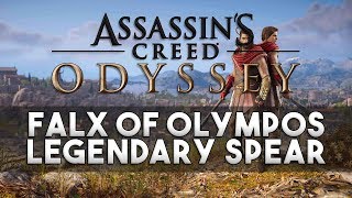 Assassins Creed Odyssey  Falx of Olympos Location Legendary Spear [upl. by Aileon]