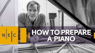 How to Prepare a Piano with Stephen Drury [upl. by Adyeren]