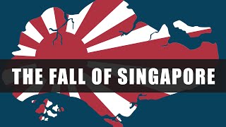 Battle of Singapore Japan vs British  Animated History [upl. by Nyletak]