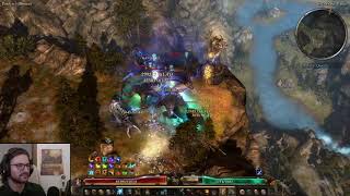 HC Grim Dawn  Leviathan Deathknight vs Mogdrogen [upl. by Eseret120]