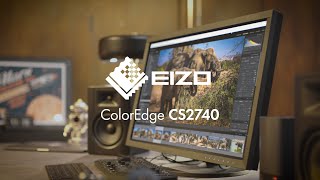 EIZO ColorEdge CS2740 27palcový monitor se širokým barevným rozsahem rozlišením UHD 4K a USBC [upl. by Elizabet]