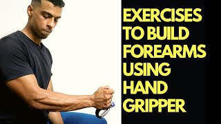 Build Strong Forearms With Hand Gripper [upl. by Tabatha80]