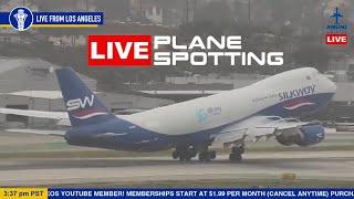 🔴LIVE Airport Streaming at LAX [upl. by Rabin973]