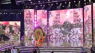 NATIONAL COSTUME MISS GRAND INTERNATIONAL 2022  INDONESIA ANDINA JULIE [upl. by Lorola]