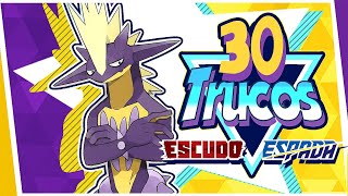 ✅ 30 TIPS Y TRUCOS en Pokémon Espada y Escudo ⚔️🛡️ [upl. by Awahsoj215]