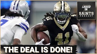 New Orleans Saints FINALLY Get Alvin Kamara Contract Extension Done [upl. by Enaitsirhc]