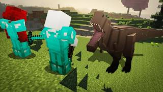 Surviving Dinosaurs in Minecraft [upl. by Len310]