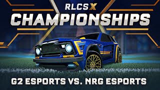 G2 Esports vs NRG Esports  NA RLCS X Championship  Semifinals [upl. by Selda]