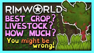 RimWorld Food Guide  How Many Crops or Animals Do You Need [upl. by Abran]