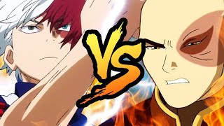 TODOROKI VS ZUKO RAP BATTLE  RUSTAGE ft Zach Boucher [upl. by Teraj]