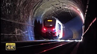 SEMMERINGBAHN Tunnels galleries bridges  Scenery mountain railway 4K [upl. by Mihar405]