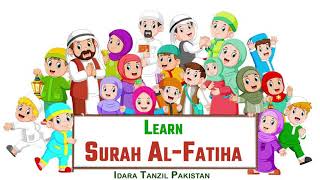 Surah AlFatiha Learning  For Kids [upl. by Eamon922]