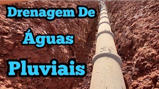 DRENAGEM  GALERIA  ÁGUAS PLUVIAIS [upl. by Bilac]