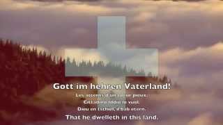 National Anthem Switzerland  Schweizerpsalm [upl. by Bunny]