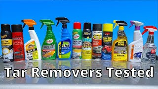 Best Tar Removers Tested Multiple Winners [upl. by Nomead301]