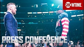 Mayweather vs McGregor Los Angeles Press Conference  SHOWTIME [upl. by Adnertal]