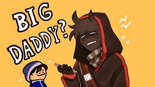 Badboyhalo calls Quackity Big Daddy  Animatic [upl. by Kirsteni]