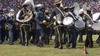 ZRP Police band live performance during the 37th Independence celebrations 263Chat [upl. by Billmyre]