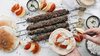 Middle Eastern Kofta Kebab Recipe [upl. by Anividul]