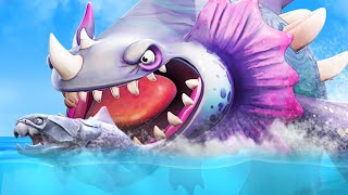 ALL L LARGE SHARKS UNLOCKED  Hungry Shark World  New Shark Gameplay [upl. by Relly]