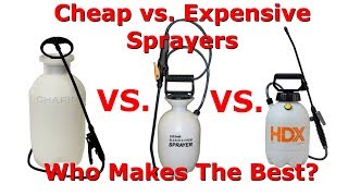 Pump Sprayer Comparison and Review A Must Have For Your Homestead Garden [upl. by Claudette]