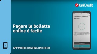 Pagare Le Bollette Online è facile con lApp Mobile Banking [upl. by Rovner]