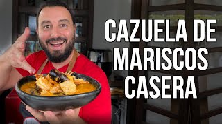 ¡¿Cómo hacer una Cazuela de Mariscos  Receta Fácil  Tulio Recomienda [upl. by Annahsat]