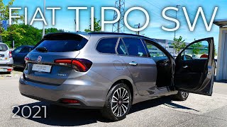 New Fiat Tipo Station Wagon 2021 [upl. by Anwahsat]