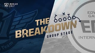 The Breakdown with Zirene How SKT beat EDG Worlds Group Stage Week 1 [upl. by Intihw]