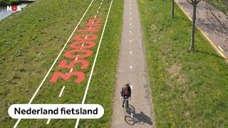 Hoe Nederland 15 miljard kilometer per jaar fietst [upl. by Christie]