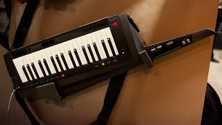 Korg RK100S2 Keytar  NAMM 2020 [upl. by Anyak]