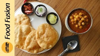 Channa Bhatura Recipe By Food Fusion [upl. by Rraval]