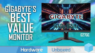 Gigabyte G27QC Review A Budget 1440p 165Hz Gaming Monitor Option [upl. by Nnaytsirk245]