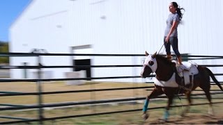 Haley Ganzel A Trick Riding Legacy [upl. by Anivol481]